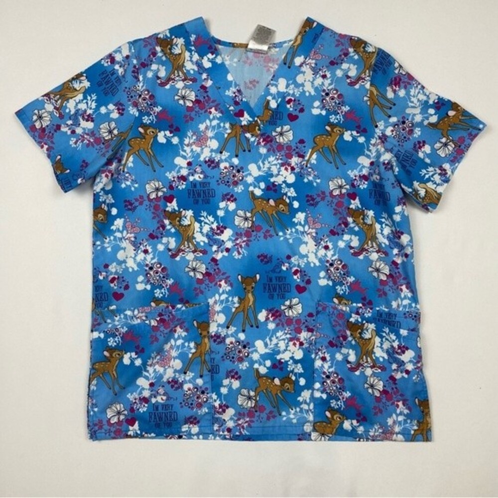 Disney Bambi‎ Scrub Top
